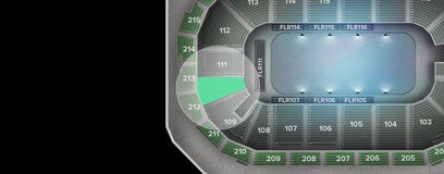 Seat view from Lower