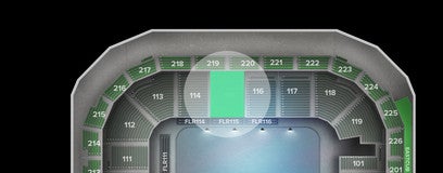 Seat view from Lower