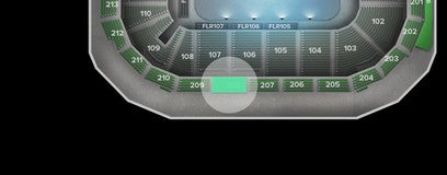 Seat view from Upper