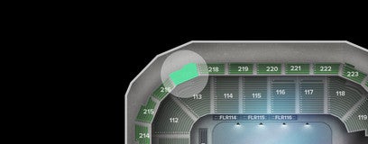 Seat view from Upper