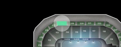 Seat view from Upper