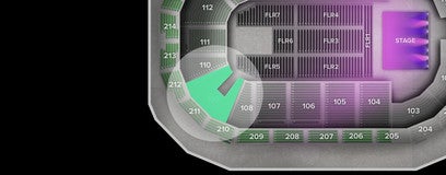 Seat view from Lower