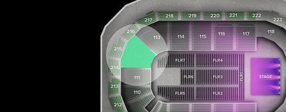 Seat view from Lower