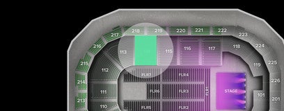 Seat view from Lower