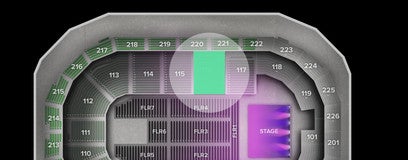 Seat view from Lower