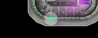 Seat view from Upper