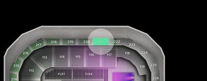 Seat view from Upper