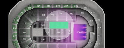 Seat view from Floor