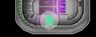 Seat view from Lower