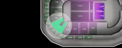 Seat view from Lower