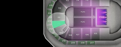 Seat view from Lower