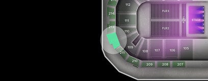 Seat view from Upper