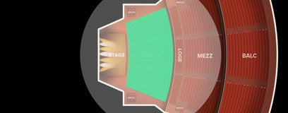 Seat view from ORCH