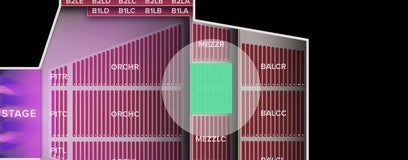 Seat view from Mezzanine Right Center