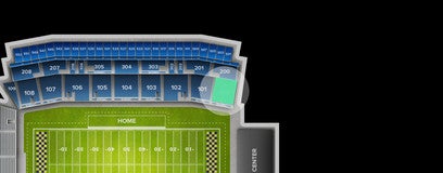 Seat view from Lower Sideline