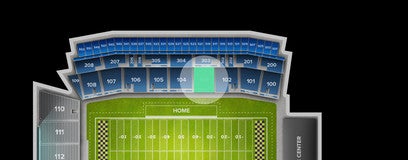 Seat view from Lower Sideline