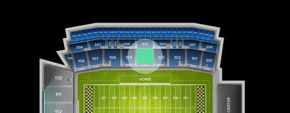 Seat view from Lower Sideline