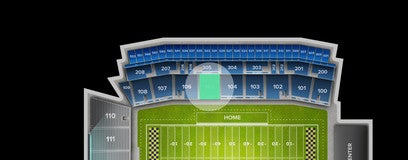 Seat view from Lower Sideline