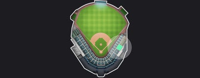 Seat view from Reserved Box