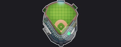 Seat view from Reserved Box