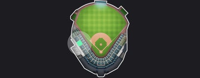 Seat view from Reserved Box