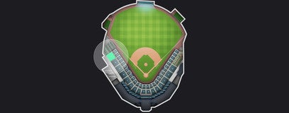 Seat view from Reserved Box