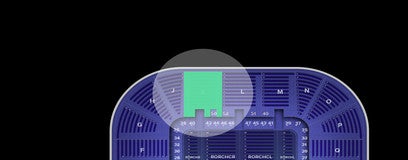 Seat view from Tier
