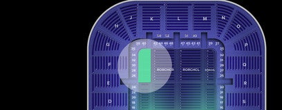 Seat view from RORCHR