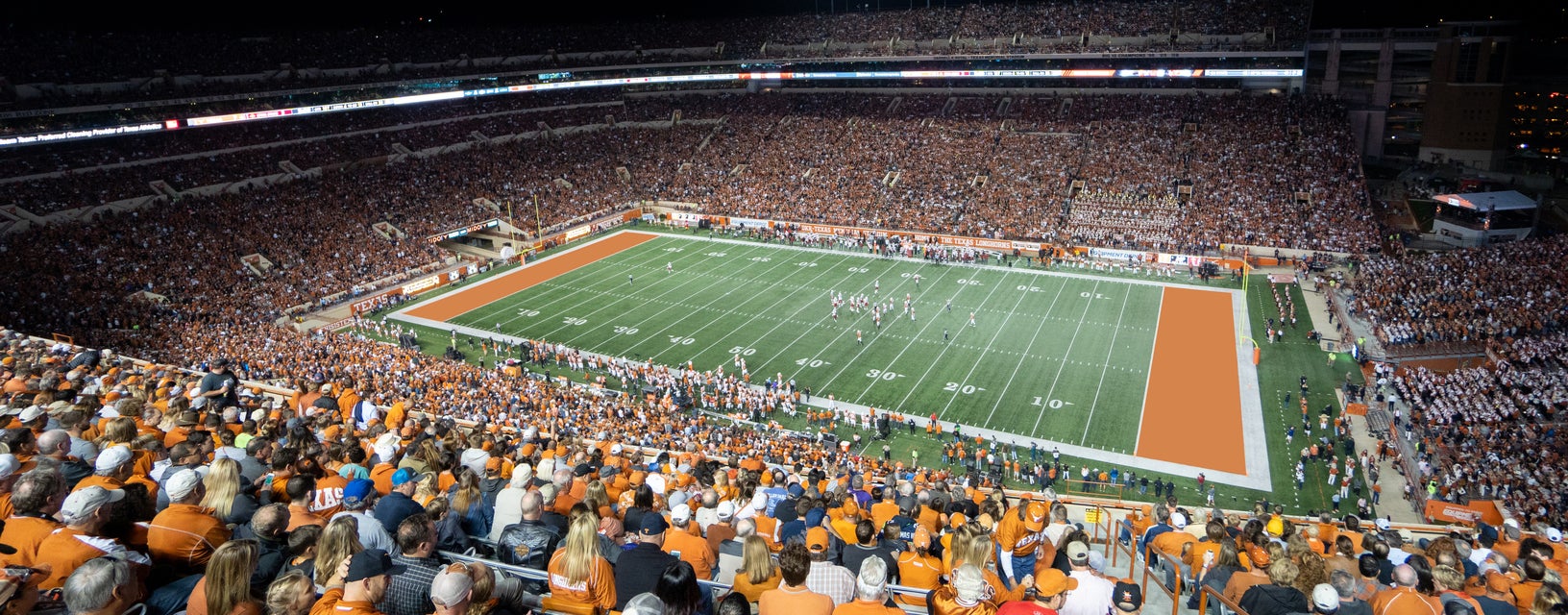 Seat view from Upper Sideline