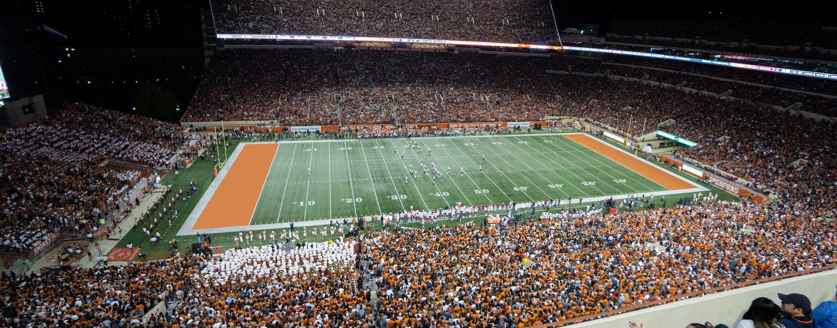 Seat view from Upper Sideline