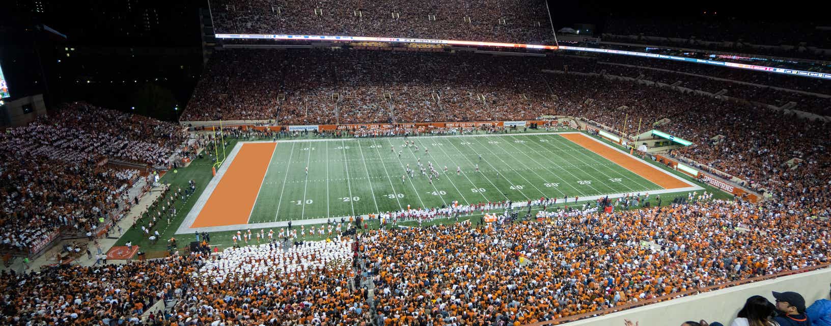 Seat view from Upper Sideline
