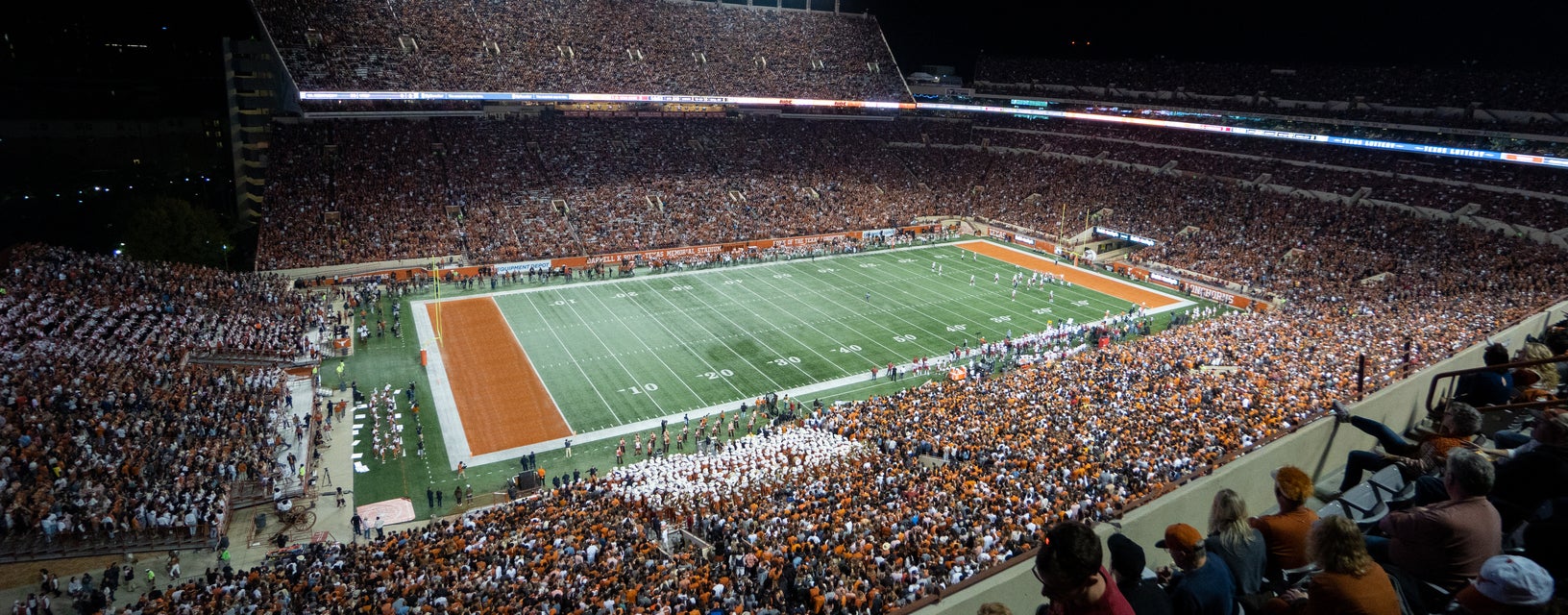 Seat view from Upper Sideline