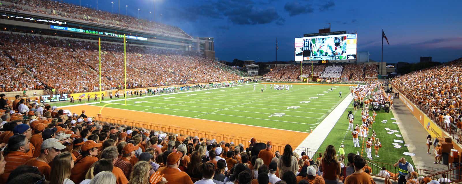 Seat view from Lower Endzone