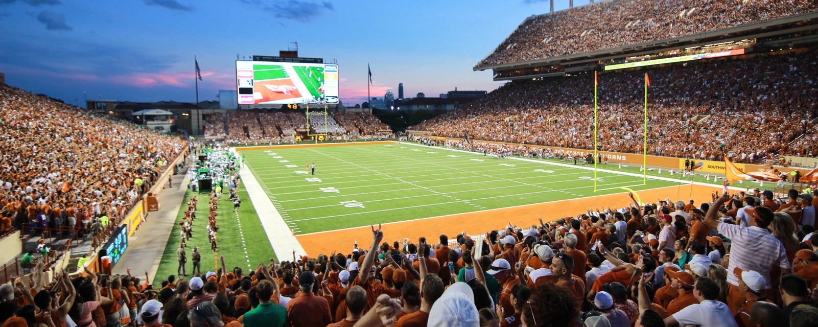 Seat view from Lower Endzone