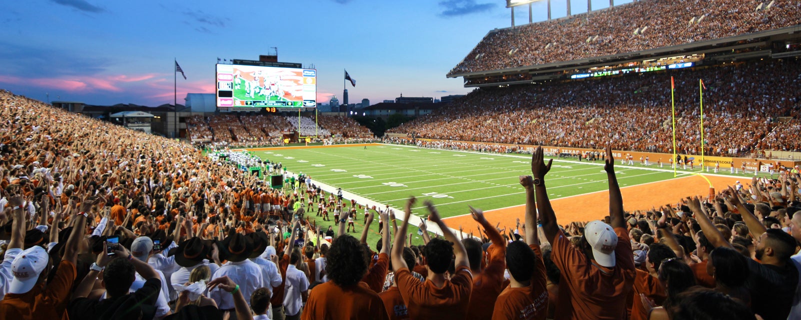 Seat view from Lower Endzone