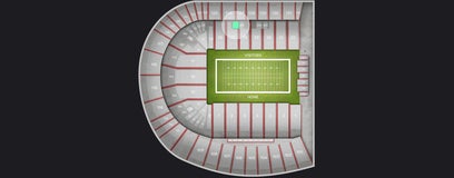 Seat view from Texas Club