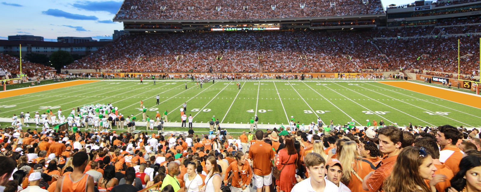 Seat view from Lower Sideline