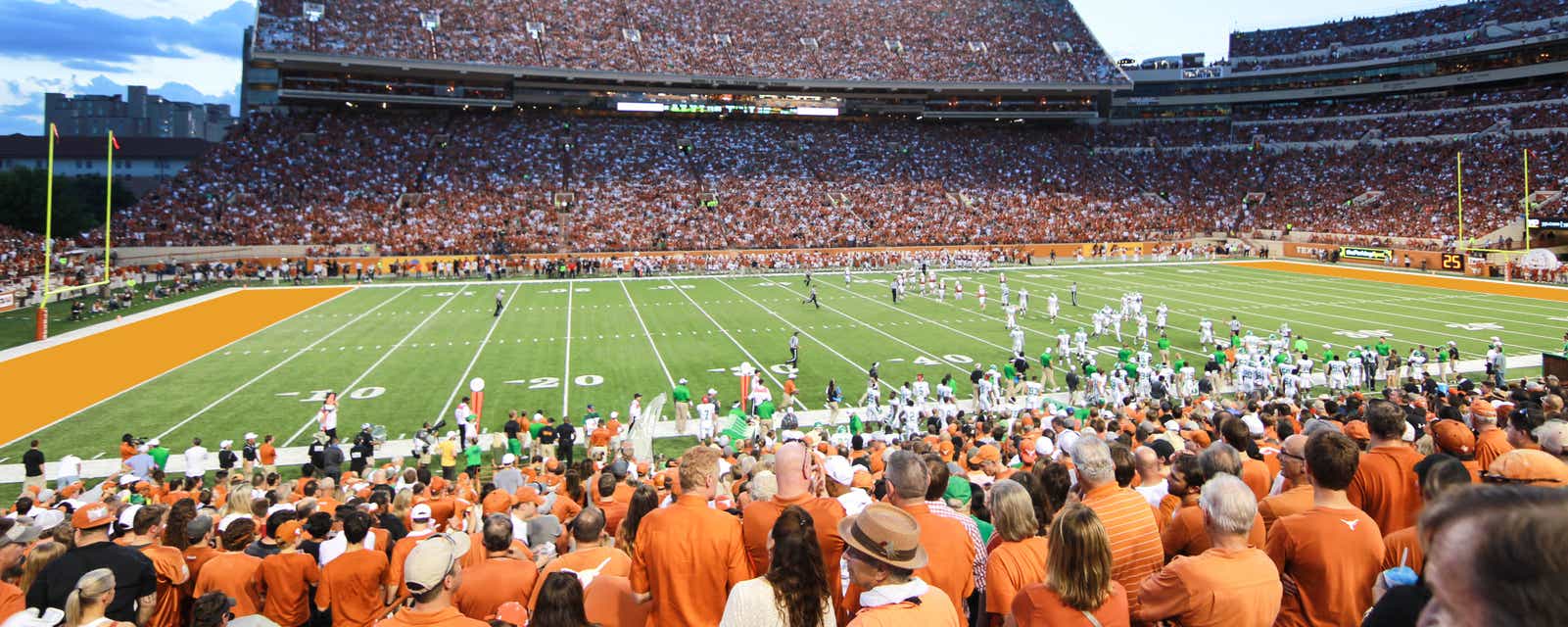 Seat view from Lower Sideline