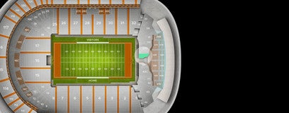 Seat view from Lower Endzone