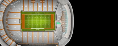 Seat view from Lower Endzone