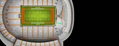 Seat view from Lower Endzone