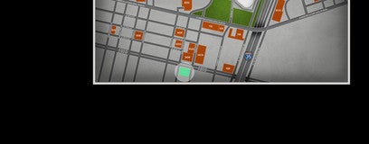 Seat view from State Garage