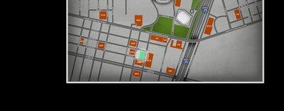 Seat view from State Garage