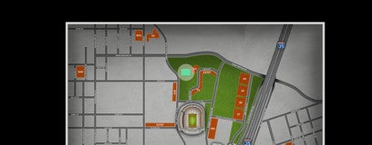 Seat view from San Jacinto Garage