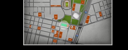 Seat view from Trinity Garage