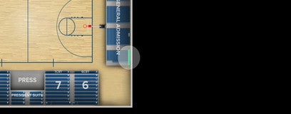 Seat view from General Admission