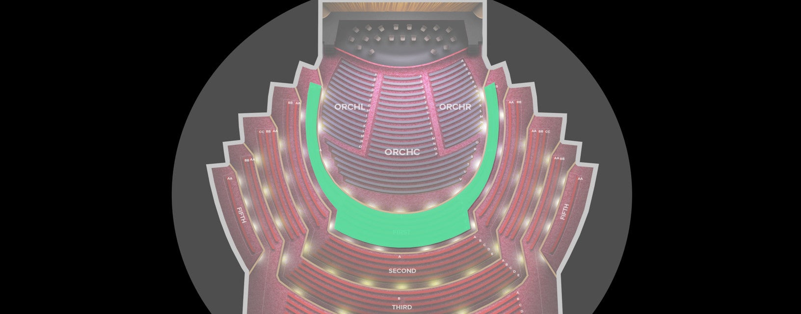 Seat view from First Ring