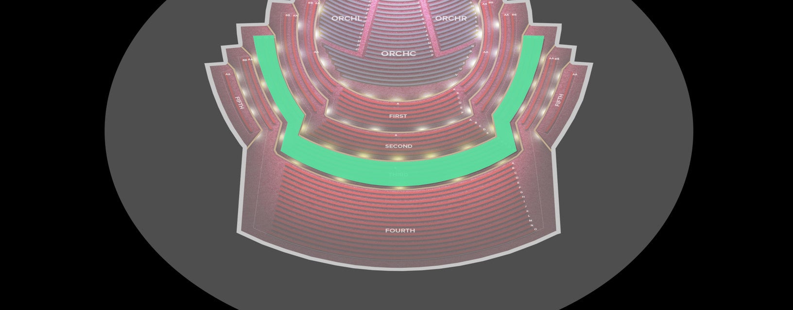 Seat view from Third Ring