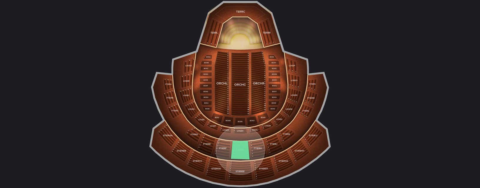 Seat view from First Tier