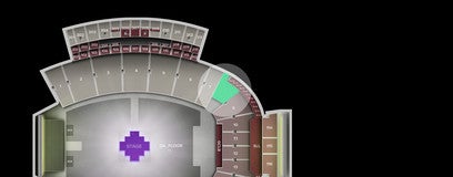 Seat view from Lower